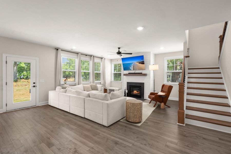 Furnished interior view inside a new home in , Mount Pleasant (Image 19).