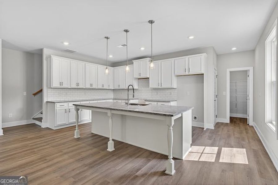 Furnished interior view inside a new home in The Park at Gainesville Township, Gainesville (Image 5).
