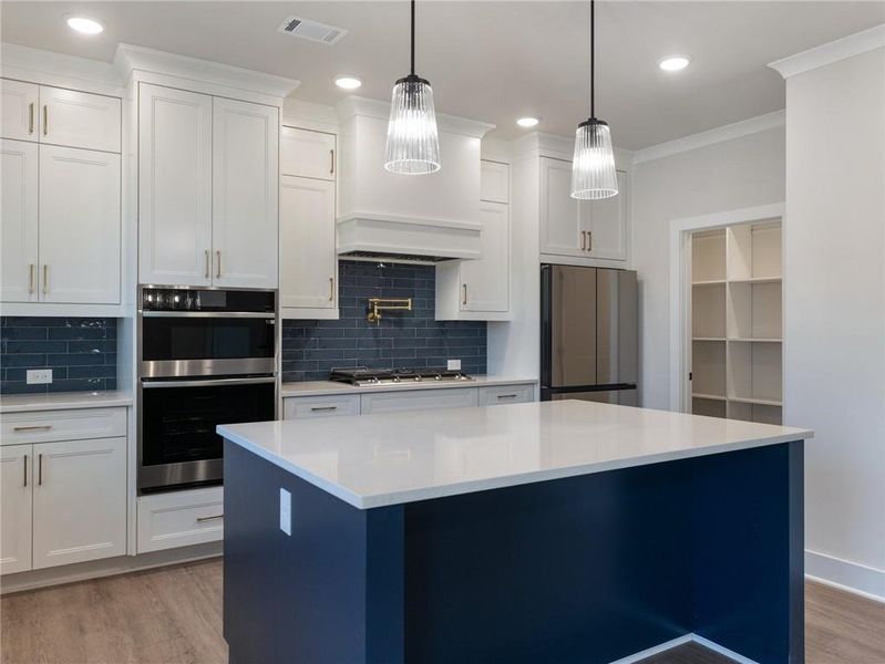 Furnished interior view inside a new home in , Buford (Image 7).