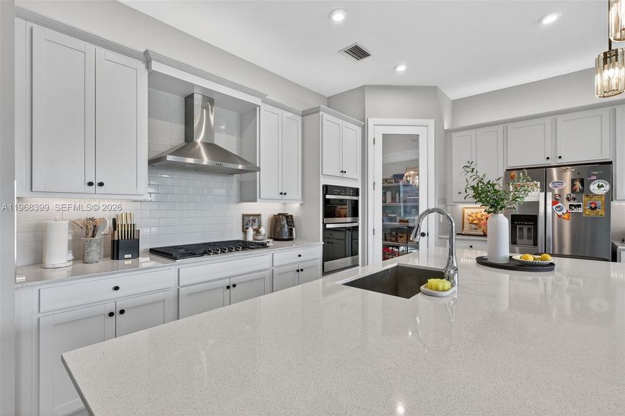 Furnished interior view inside a new home in , Port St. Lucie (Image 75).