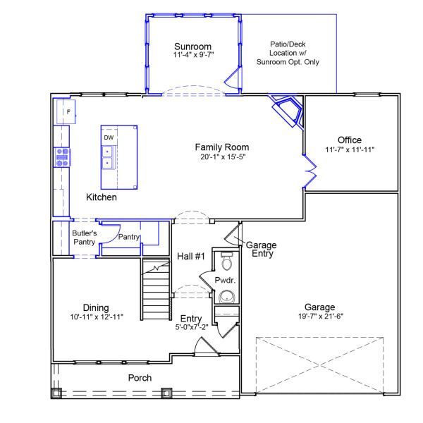 2D floor plan layout of this home in Brayden, Advance, NC (Image 2). 2D floor plan layout of this home in Brayden, Advance, NC (Image 2).