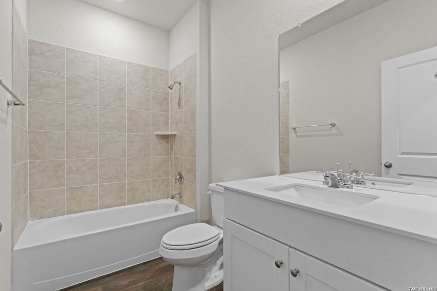 Furnished interior view inside a new home in Applewood, San Antonio (Image 5). Furnished interior view inside a new home in Applewood, San Antonio (Image 5).