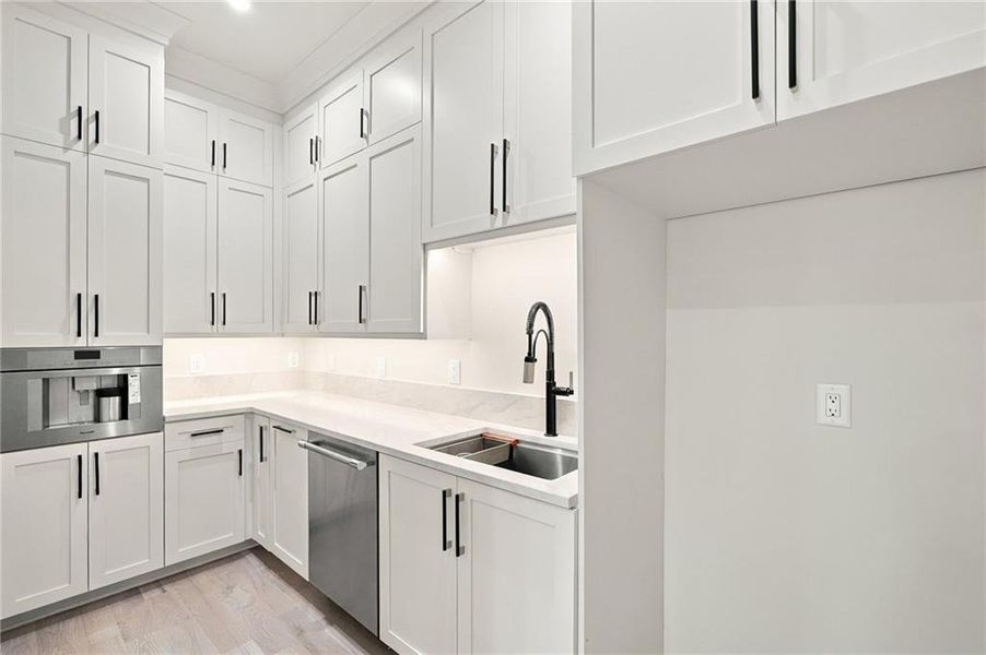 Furnished interior view inside a new home in , Alpharetta (Image 13).