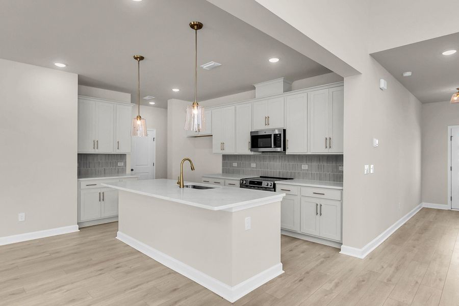 Furnished interior view inside a new home in , Ravenel (Image 9).