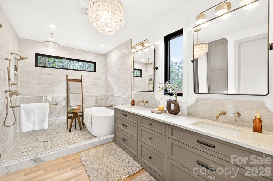 Furnished interior view inside a new home in , Lancaster (Image 15).