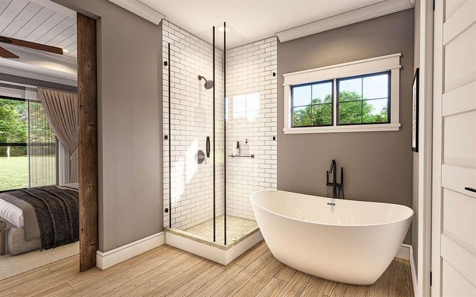 Furnished interior view inside a new home in , Carrollton (Image 12).