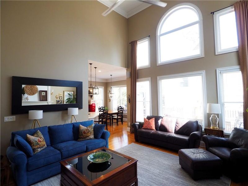 Furnished interior view inside a new home in , Brookhaven (Image 10).