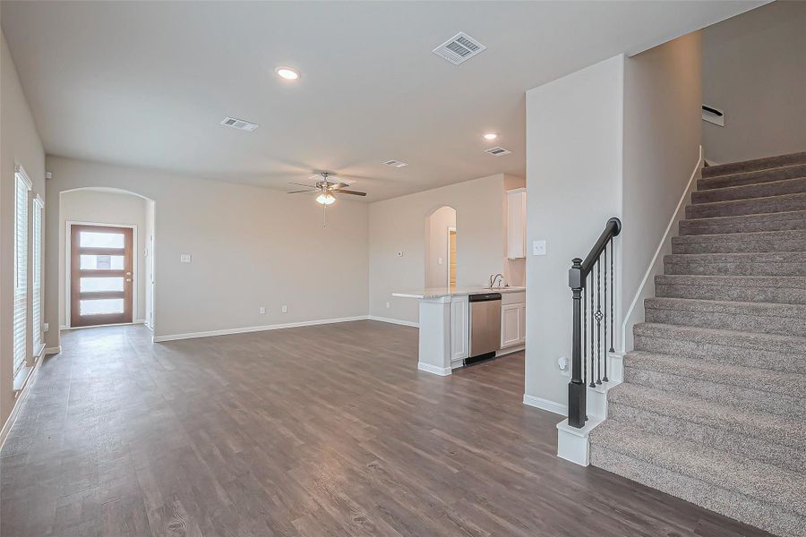 Spacious, unfurnished interior of a new home in River Ranch, Dayton (Image 14). Spacious, unfurnished interior of a new home in River Ranch, Dayton (Image 14).