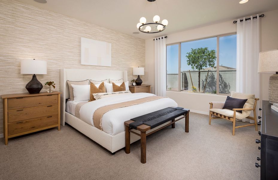 Furnished interior view inside a new home in Allen Ranches, Litchfield Park (Image 9).