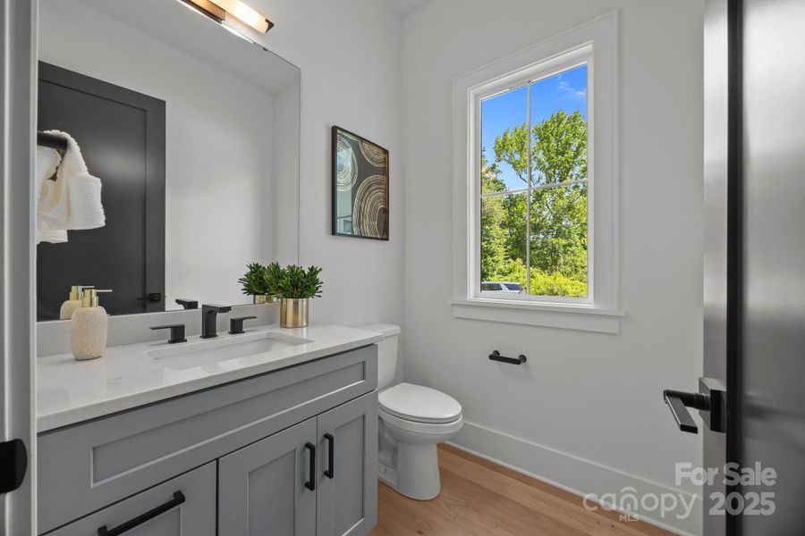 Furnished interior view inside a new home in , Charlotte (Image 9).