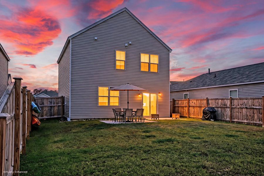 Exterior details and patio area of a home in , Summerville (Image 24).