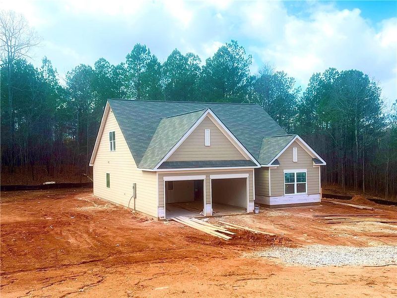 In-progress construction of a new home in Waters Edge, Mansfield, GA (Image 26). In-progress construction of a new home in Waters Edge, Mansfield, GA (Image 26).