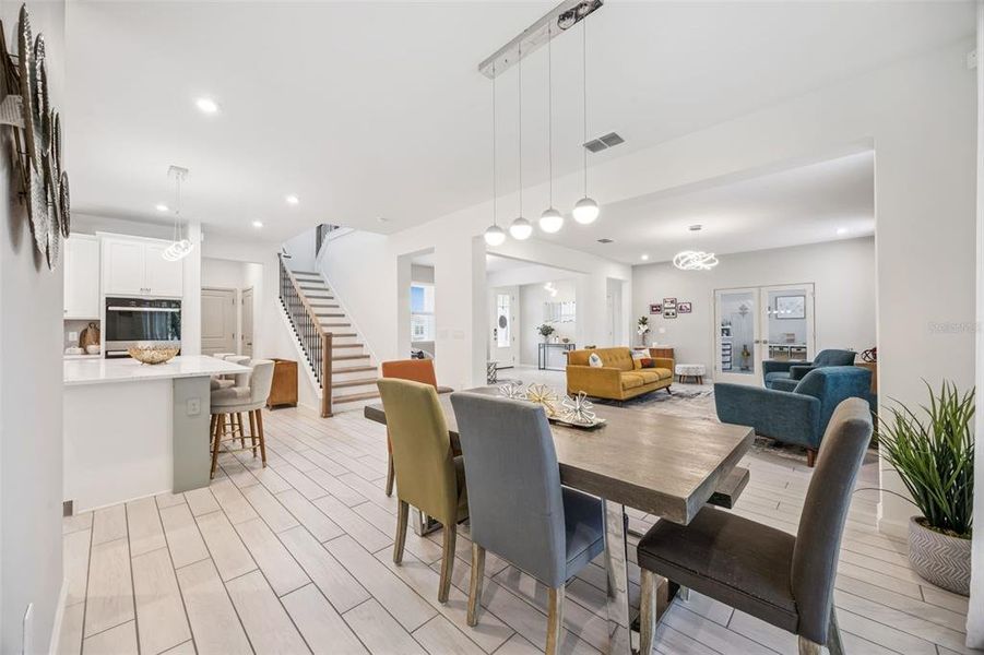 Furnished interior view inside a new home in Waterbrooke, Clermont (Image 12).