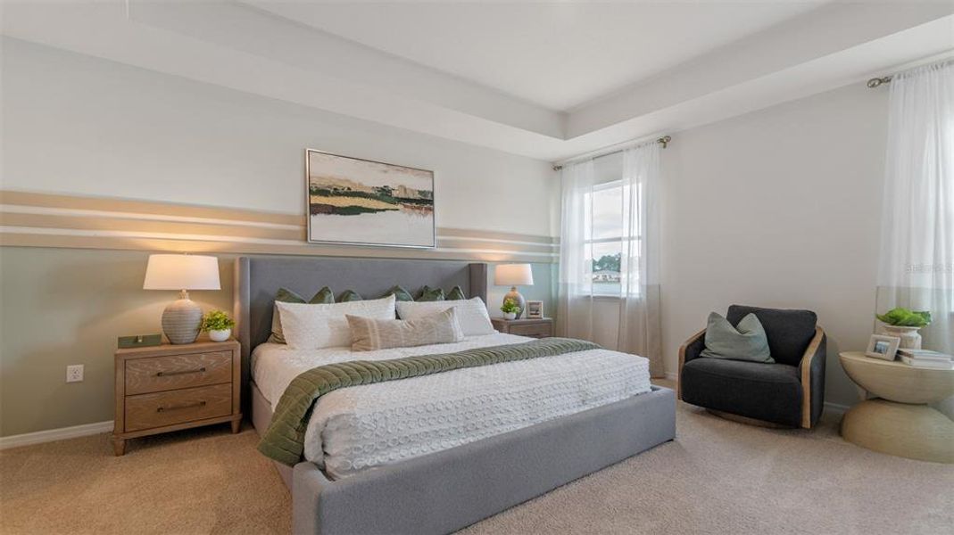 Furnished interior view inside a new home in Archers Mill, Ormond Beach (Image 6).