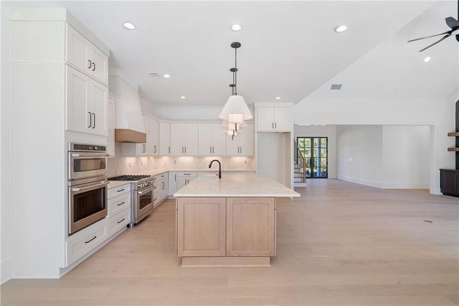 Furnished interior view inside a new home in , Woodstock (Image 9).