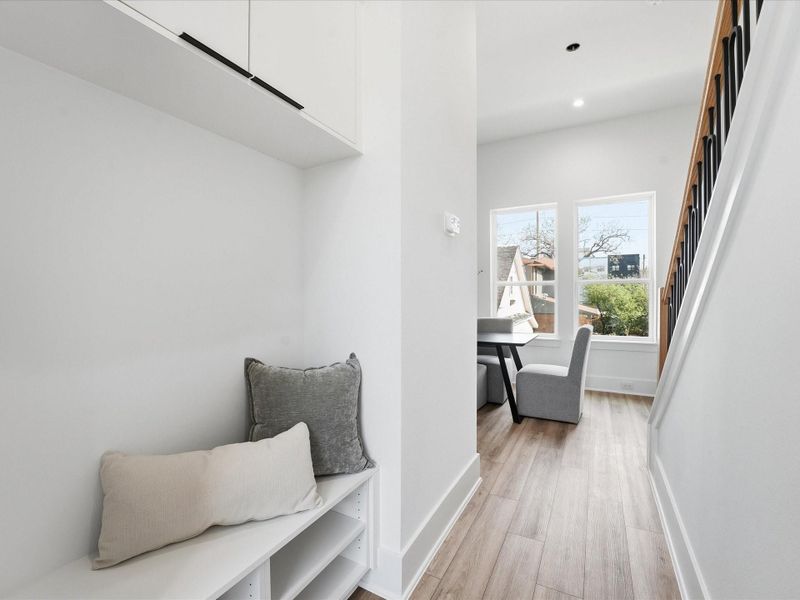 Furnished interior view inside a new home in , Houston (Image 29).