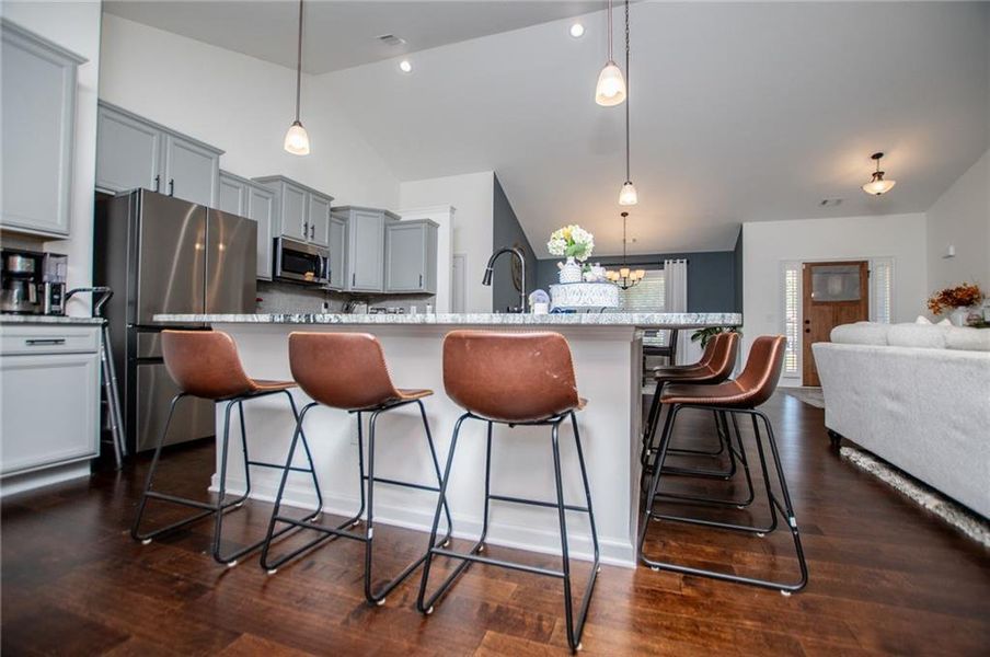 Furnished interior view inside a new home in , Villa Rica (Image 50). Furnished interior view inside a new home in , Villa Rica (Image 50).