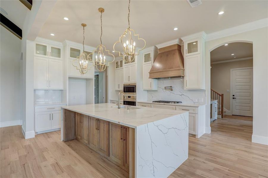 Furnished interior view inside a new home in , Weston (Image 4).