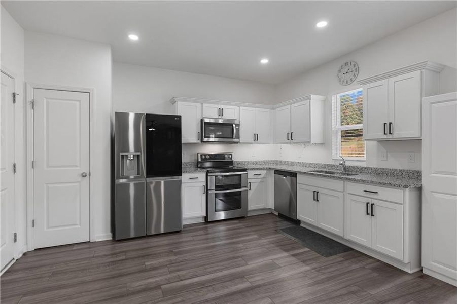 Furnished interior view inside a new home in , Winder (Image 6).