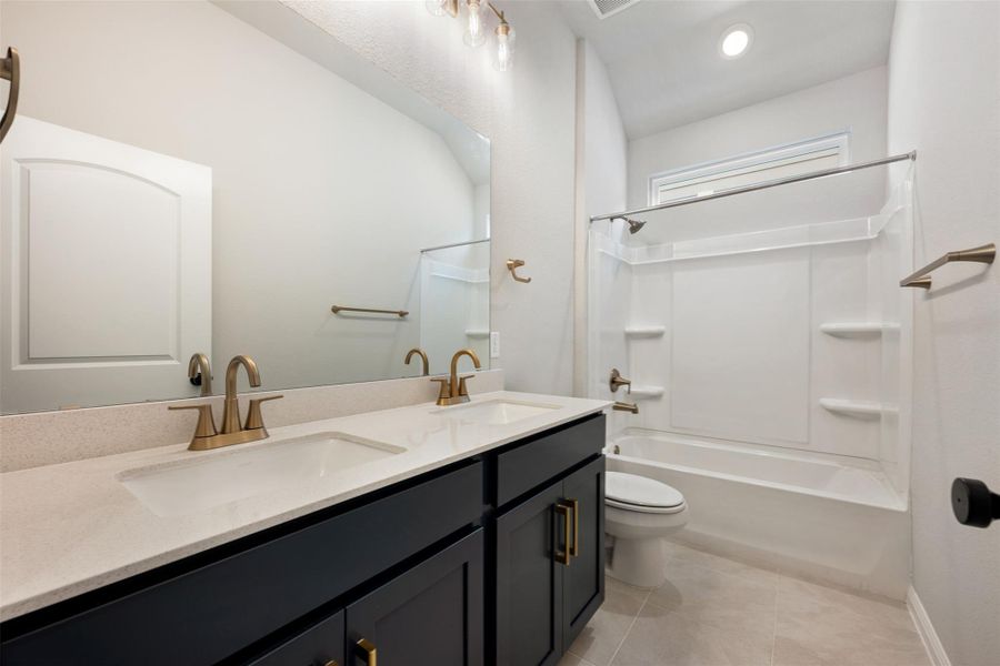 Furnished interior view inside a new home in Cannon Ranch 40s, Dripping Springs (Image 4).