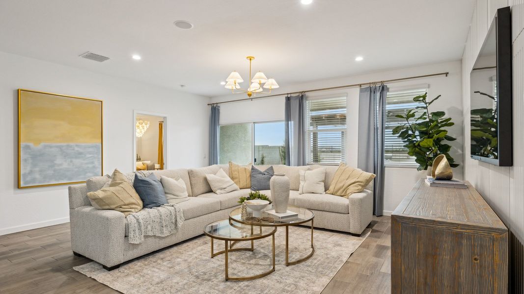 Furnished interior view inside a new home in Anthem at Merrill Ranch, Florence (Image 10).