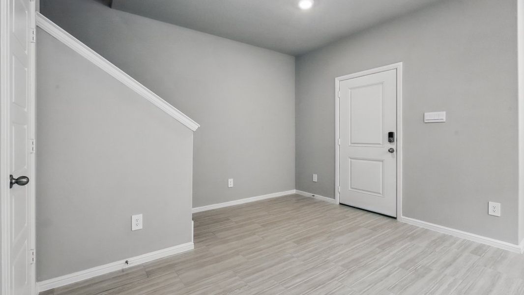 Representative unfurnished interior of a home built from the HAZELNUT by D.R. Horton in Orchard Village, Fort Worth (Image 25).