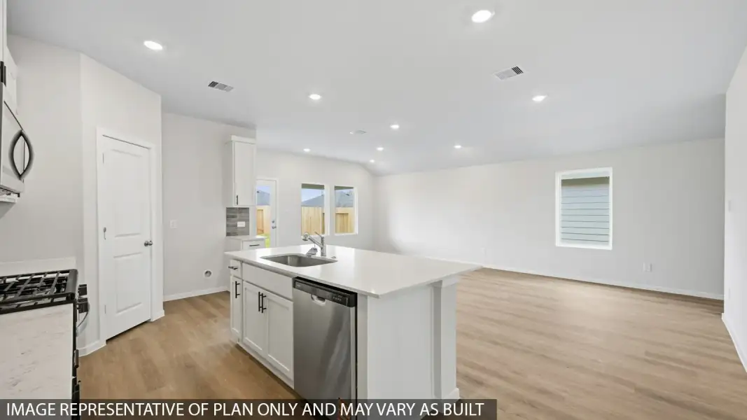 Furnished interior view inside a new home in Grand Pines, Magnolia (Image 6).
