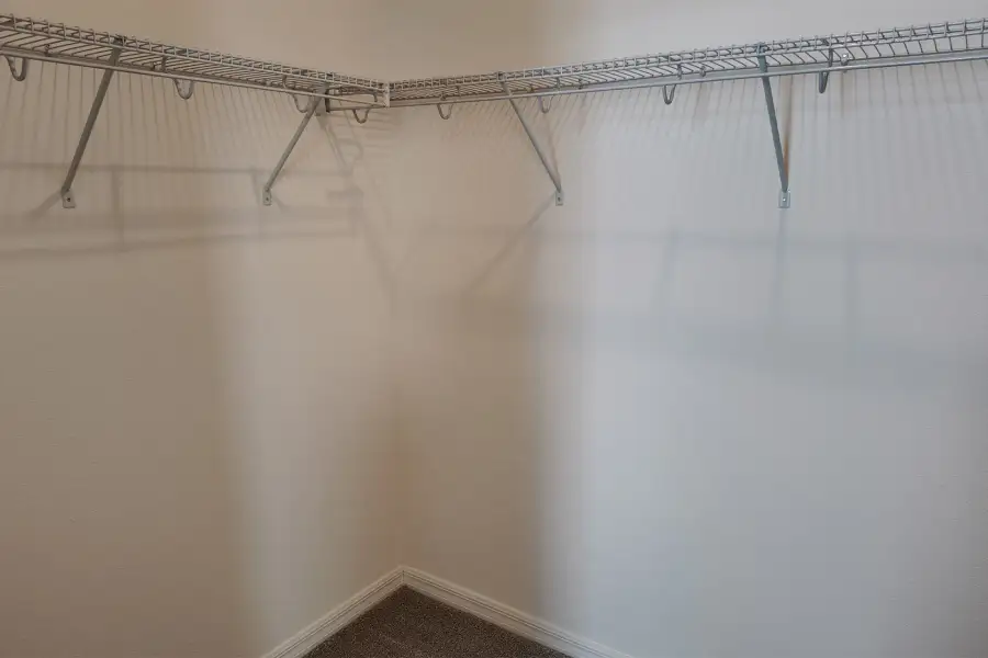 Organized Primary Bedroom Closet in Central Florida House