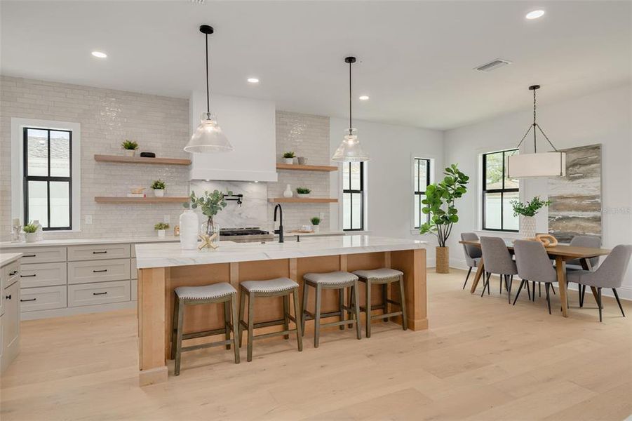 Furnished interior view inside a new home in , St. Petersburg (Image 7).
