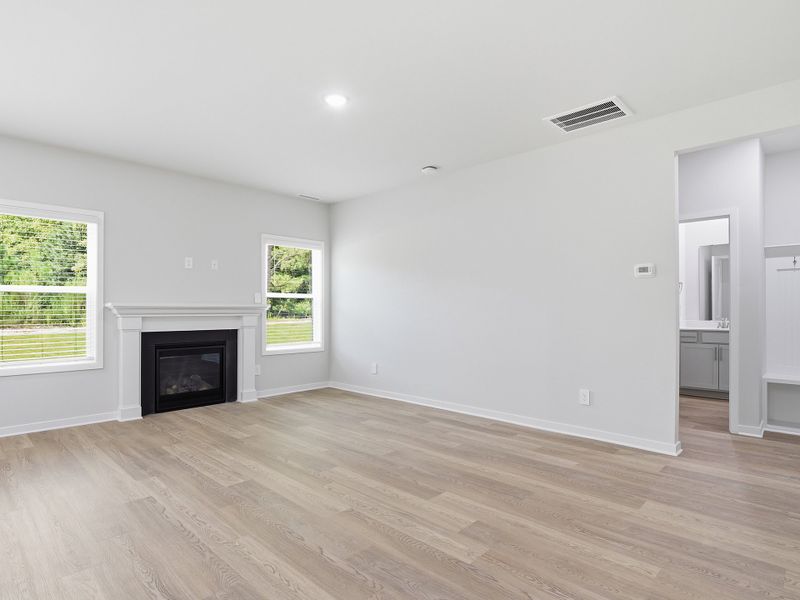 Spacious, unfurnished interior of a new home in Marshburn Landing - Signature Series, Wendell (Image 11).
