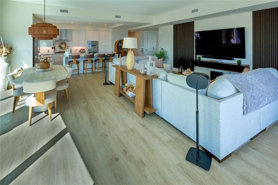 Furnished interior view inside a new home in Altura Bayshore, Tampa (Image 53). Furnished interior view inside a new home in Altura Bayshore, Tampa (Image 53).