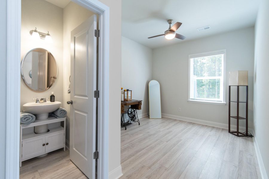 Furnished interior view inside a new home in , Johns Island (Image 31).