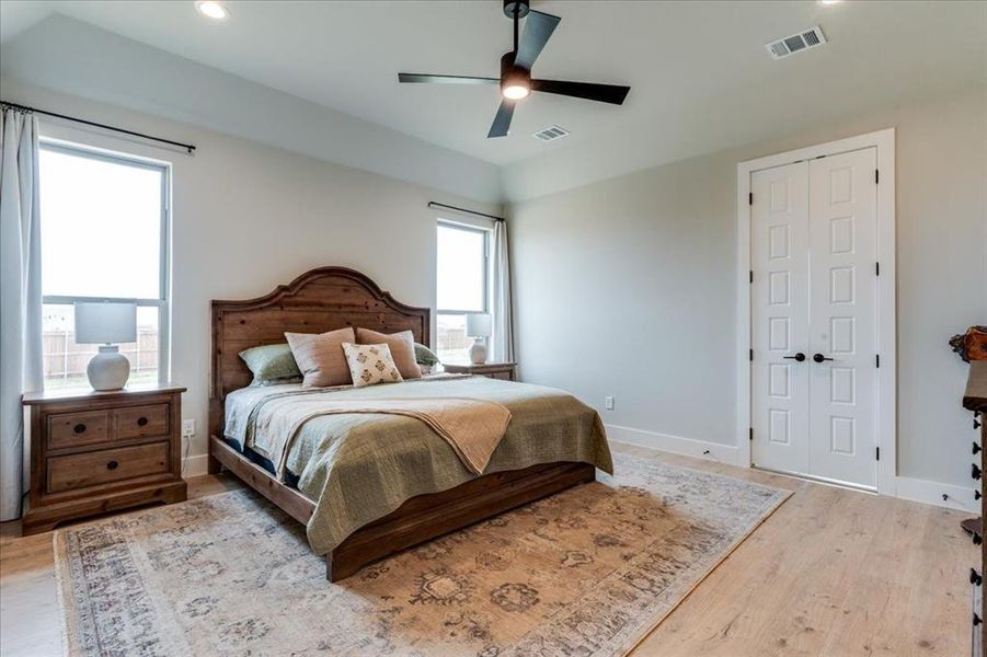 Furnished interior view inside a new home in , Godley (Image 15).