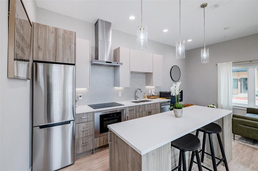 Furnished interior view inside a new home in , Fort Worth (Image 20).