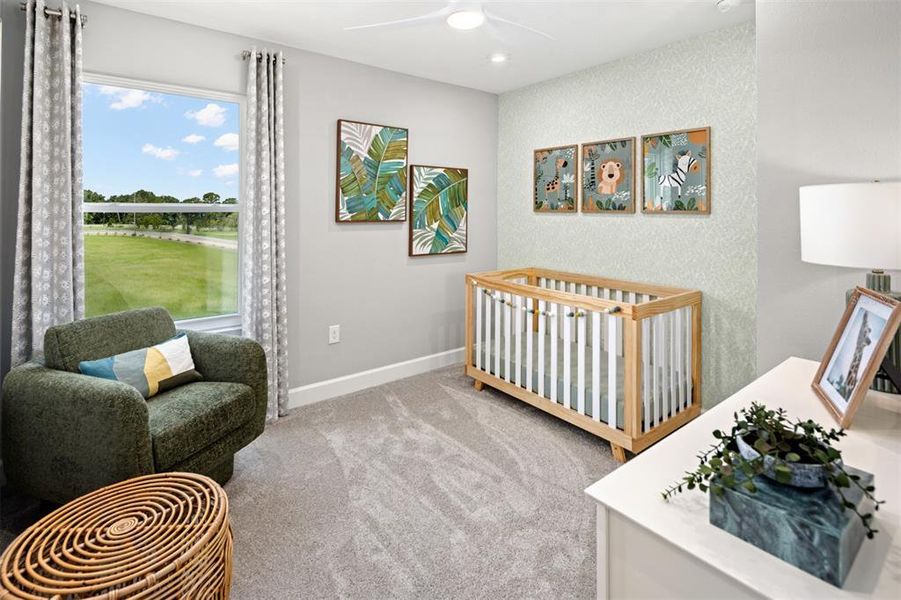 Furnished interior view inside a new home in Gardenia Reserve, Apopka (Image 17).