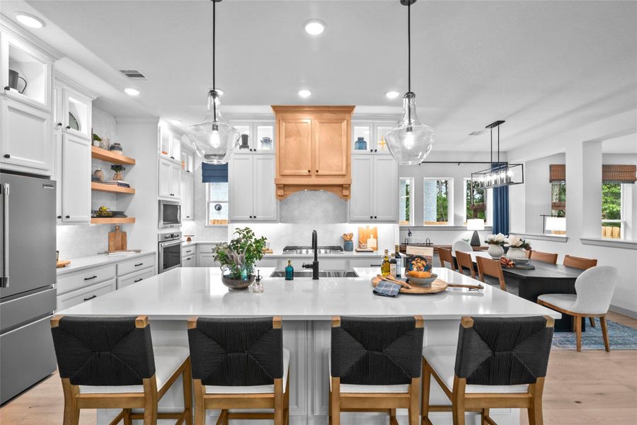 EXAMPLE PHOTO: Gorgeous Kitchen w/large island/bar, cabinets that reach to t he celing and large walk-in Butlers pantry. EXAMPLE PHOTO: Gorgeous Kitchen w/large island/bar, cabinets that reach to t he celing and large walk-in Butlers pantry.