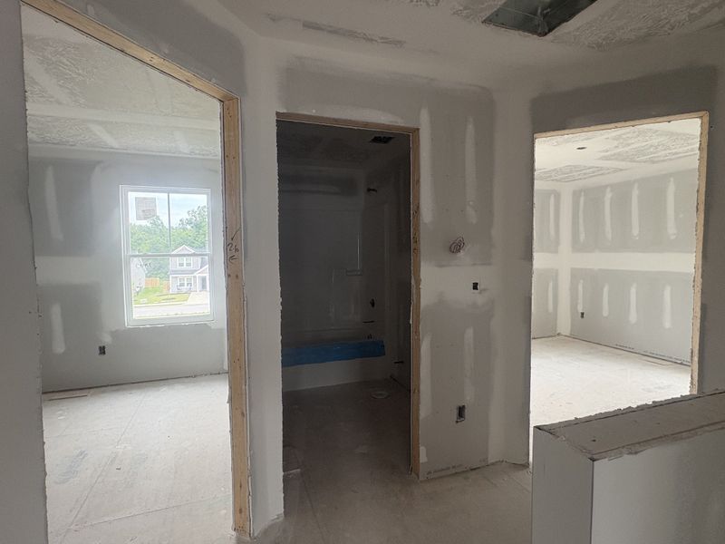 In-progress construction of a new home in Caroleton Townhomes, Grovetown, GA (Image 18). In-progress construction of a new home in Caroleton Townhomes, Grovetown, GA (Image 18).