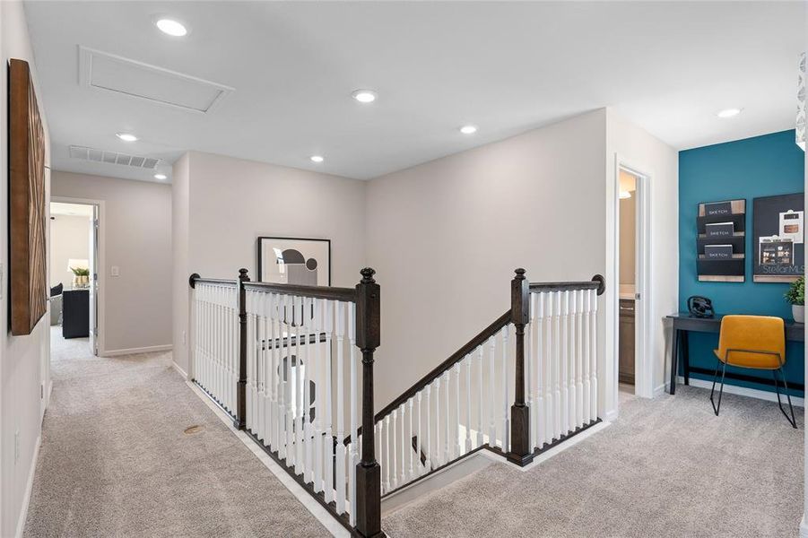 Furnished interior view inside a new home in Tohoqua, Kissimmee (Image 11).