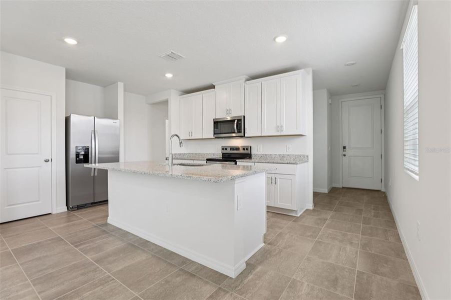 Furnished interior view inside a new home in Hamilton Bluff - Classic Series, Lake Hamilton (Image 6).