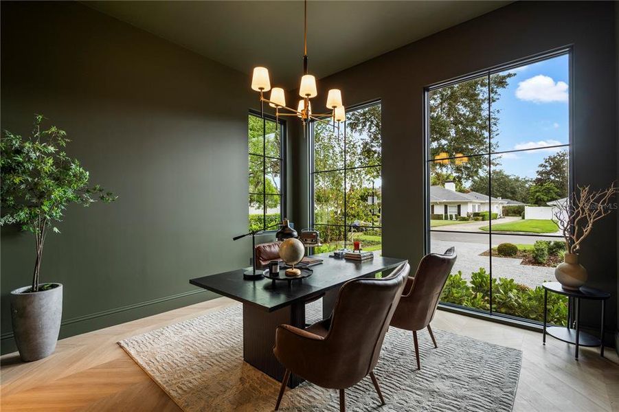 Furnished interior view inside a new home in , Winter Park (Image 13). Furnished interior view inside a new home in , Winter Park (Image 13).