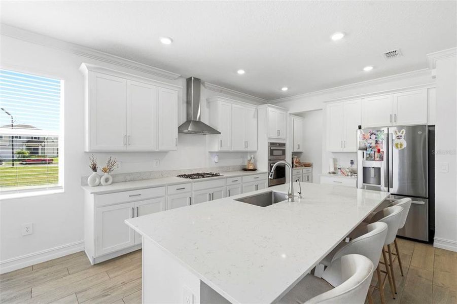 Furnished interior view inside a new home in , Palmetto (Image 17).