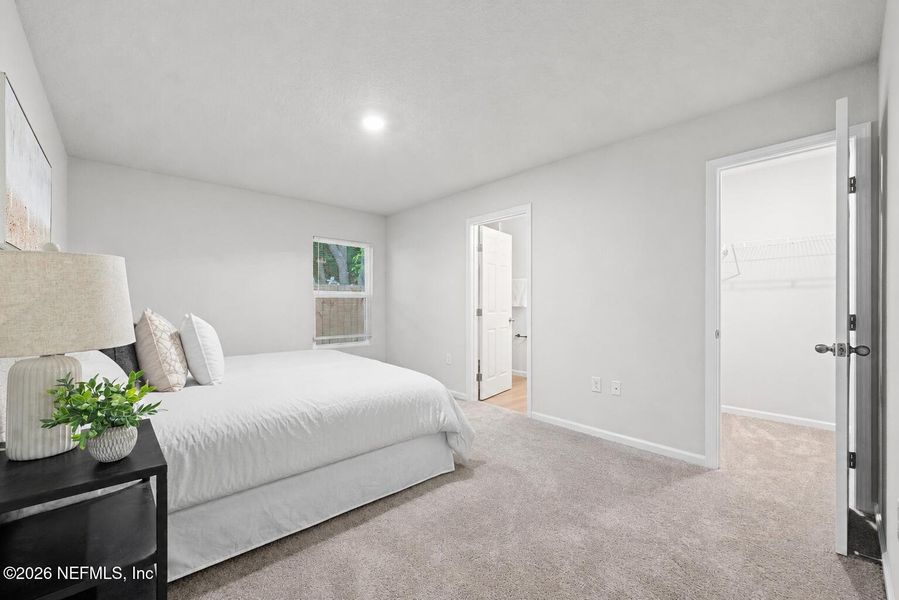 Furnished interior view inside a new home in , Jacksonville (Image 13).