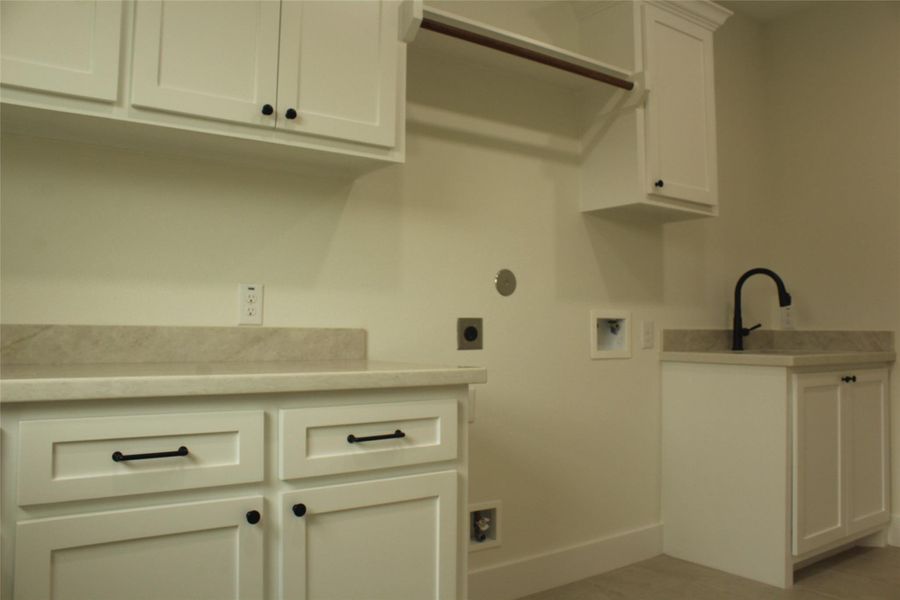 Furnished interior view inside a new home in , Clute (Image 11).