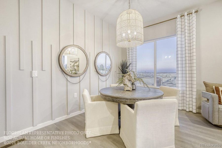 Furnished interior view inside a new home in , Fort Collins (Image 43).