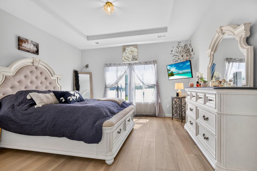 Furnished interior view inside a new home in Horizons at Summers Corner | 55+, Summerville (Image 49).