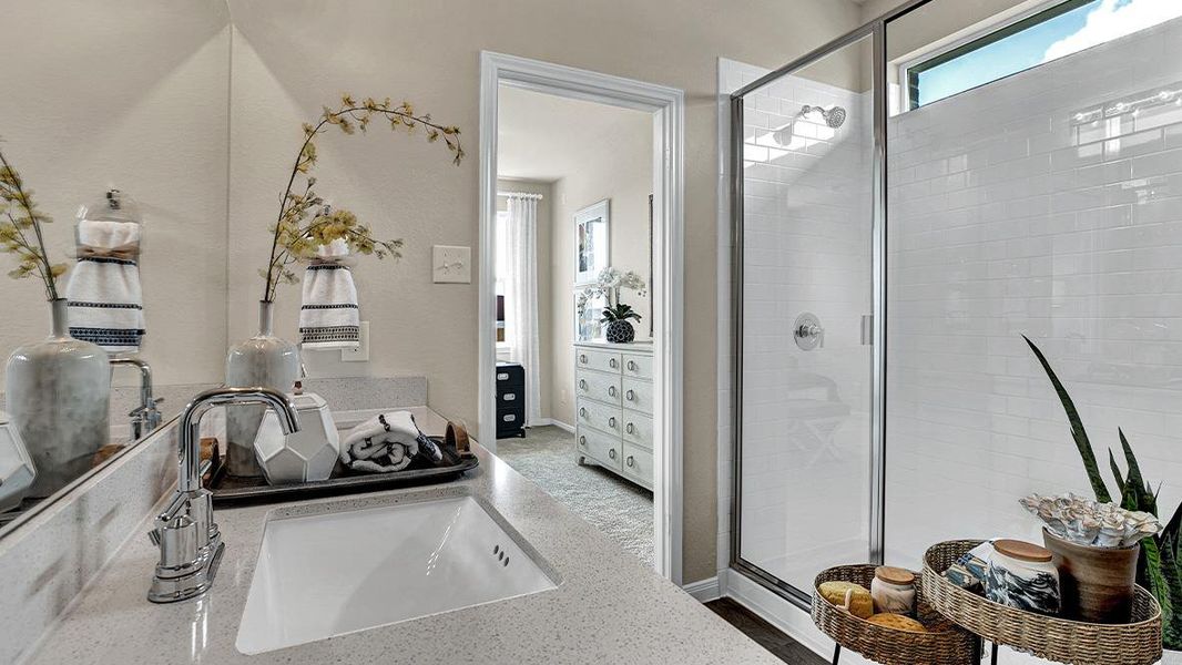 Furnished interior view inside a new home in Southgrove, Kyle (Image 9). Furnished interior view inside a new home in Southgrove, Kyle (Image 9).