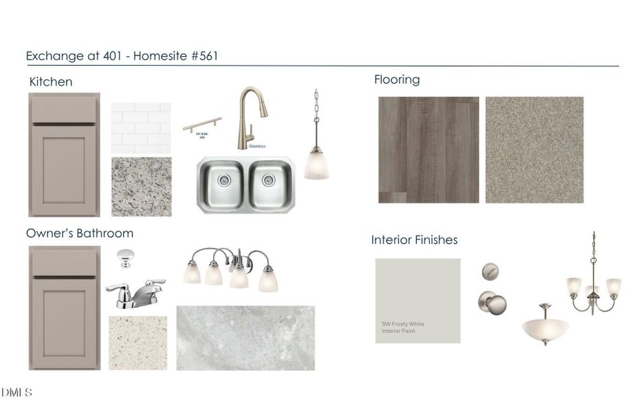 E401 Design Selections Lot #561