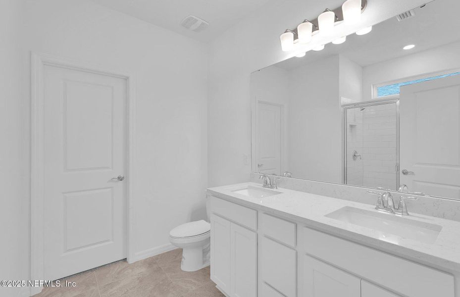 Furnished interior view inside a new home in Hyland Trail, Green Cove Springs (Image 9).