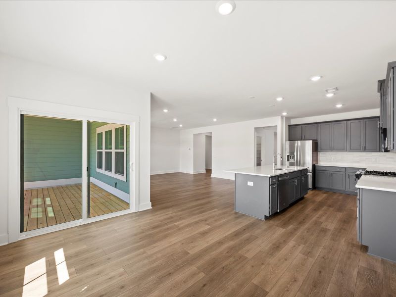 Spacious, unfurnished interior of a new home in The Coves at Lakes of Cane Bay II, Summerville (Image 21). Spacious, unfurnished interior of a new home in The Coves at Lakes of Cane Bay II, Summerville (Image 21).