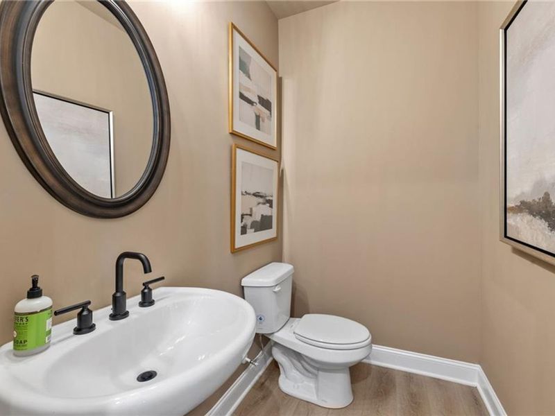 Furnished interior view inside a new home in Fern Hollow, Buford (Image 12).
